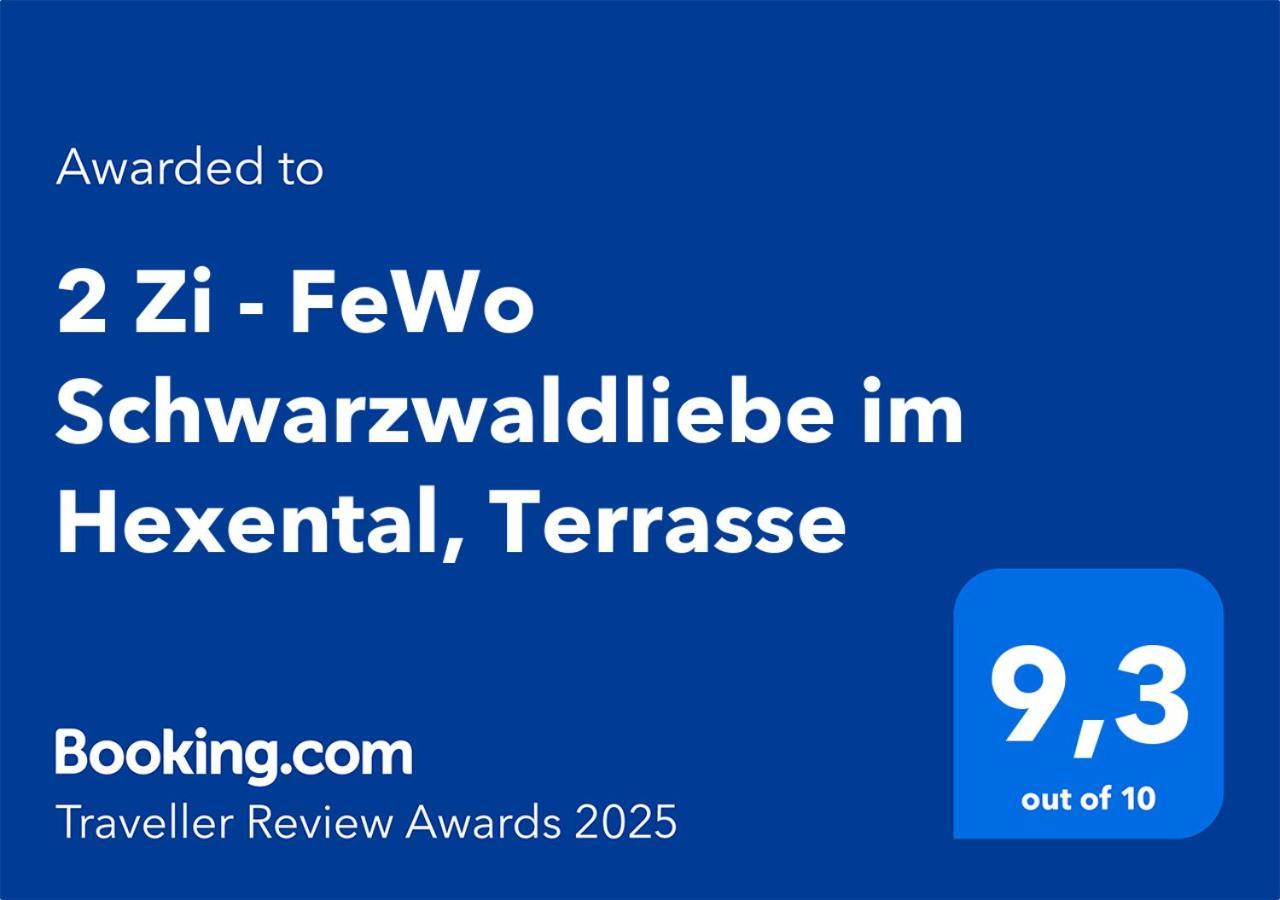 2 Zi - Fewo Schwarzwaldliebe Im Hexental, Terrasse Bollschweil Exterior foto